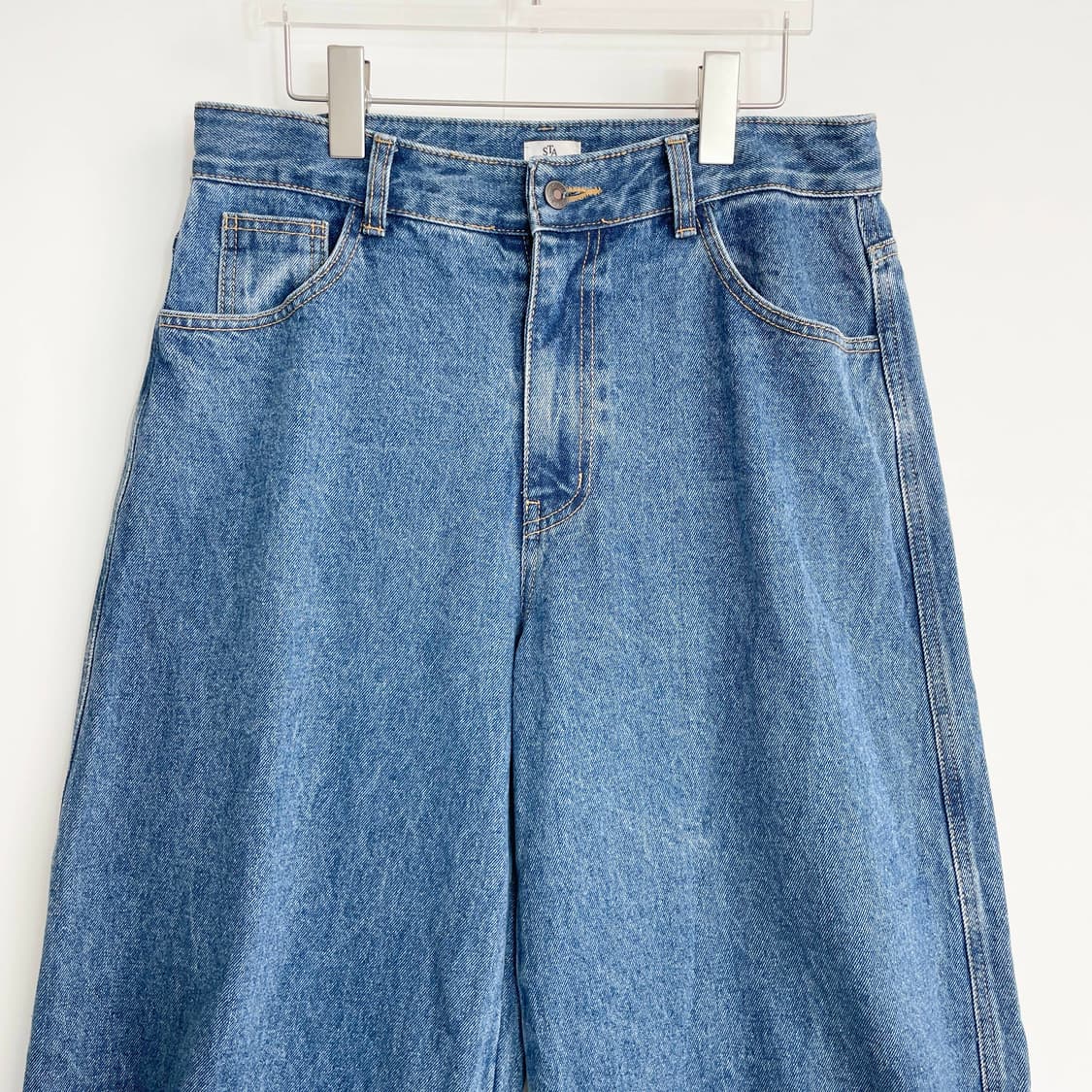 F2 와이드 레그 데님 벌룬 팬츠 31사이즈 상품이미지2