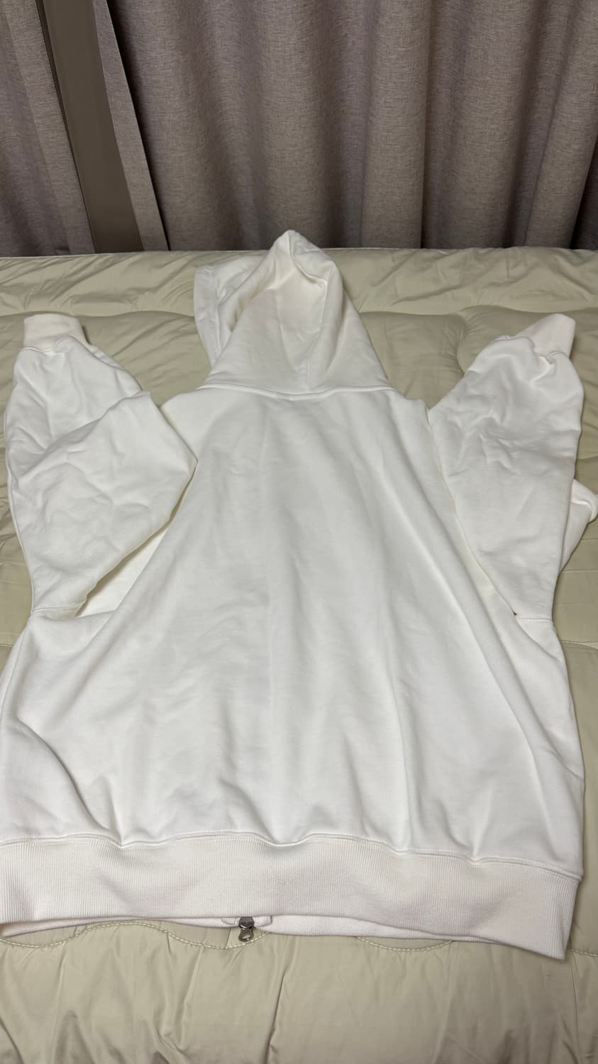 코드그라피 멀티엠브로이드 후드집업 크림 M 상품이미지2