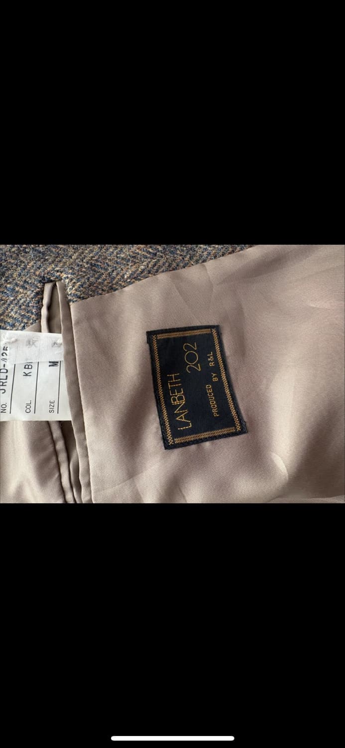 해리스트위드 헤링본 자켓 상품이미지3