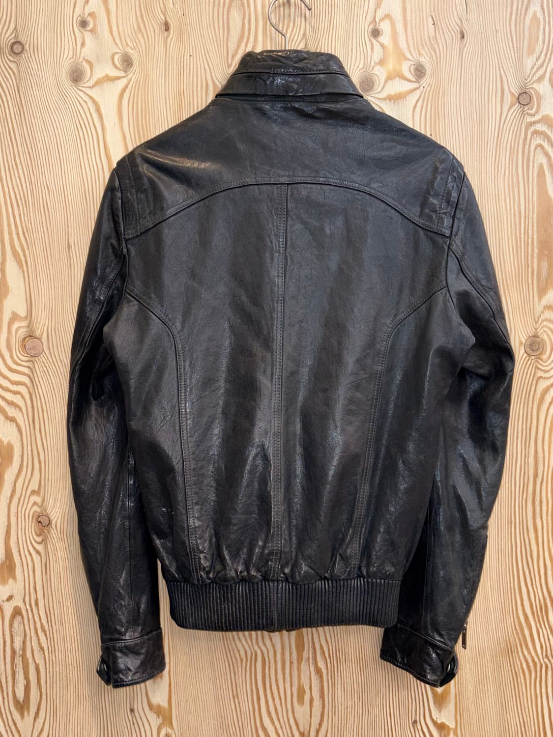 질스튜어트 뉴욕 브러쉬드 레더 자켓 상품이미지4