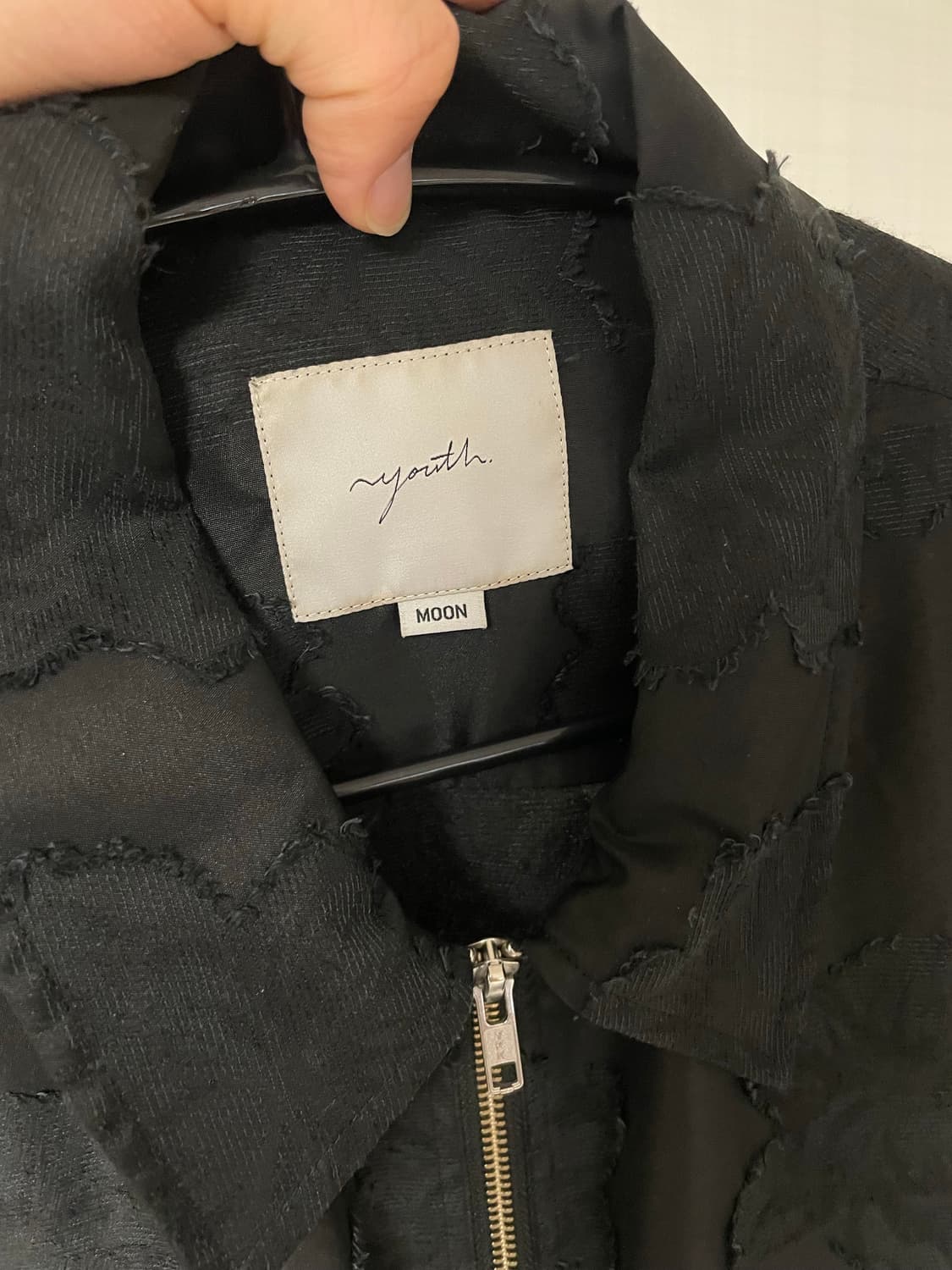 유스 플라워 자켓 블랙 상품이미지3