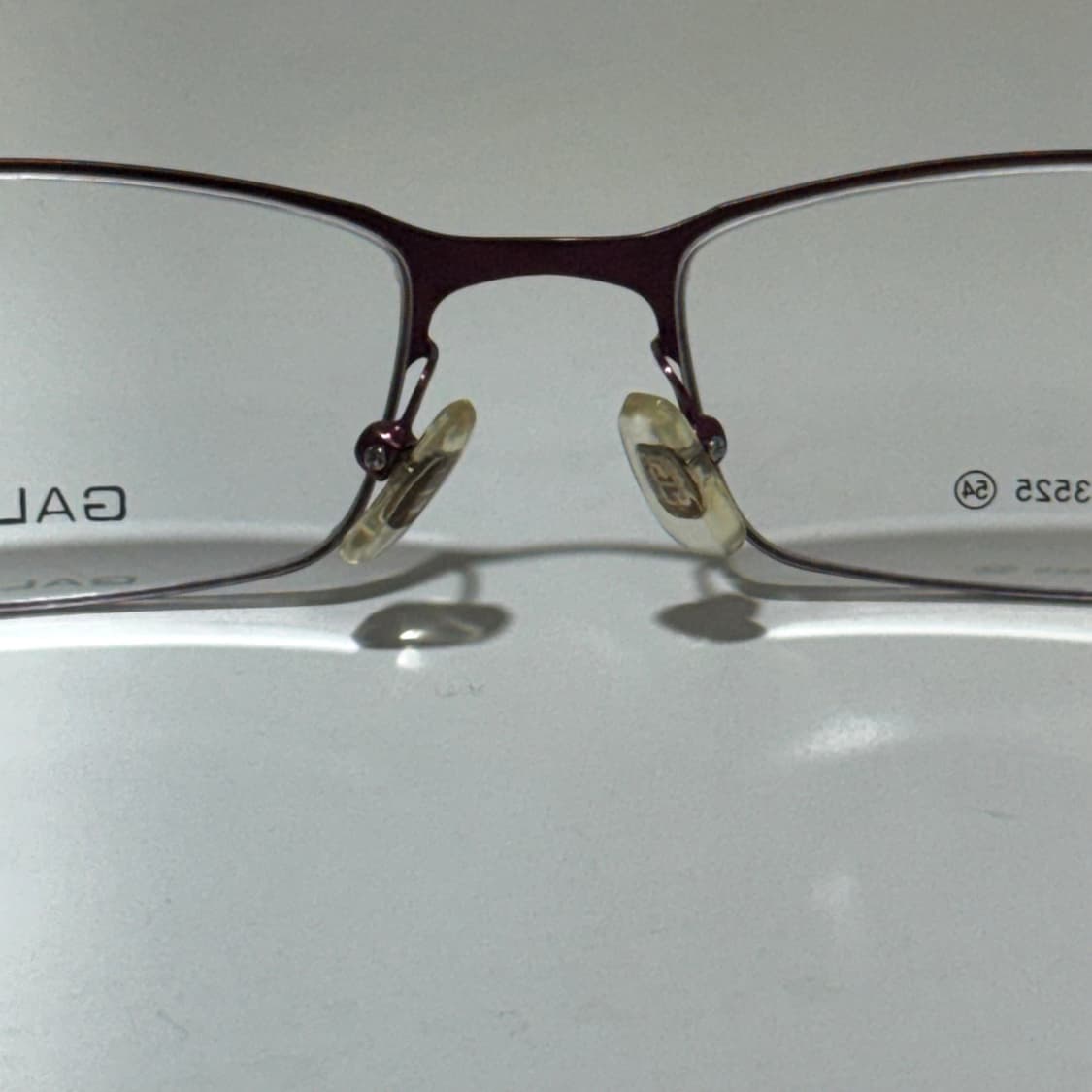 [Deadstock] 00s GALLAN 긱시크 스퀘어 메탈 안경테 상품이미지4