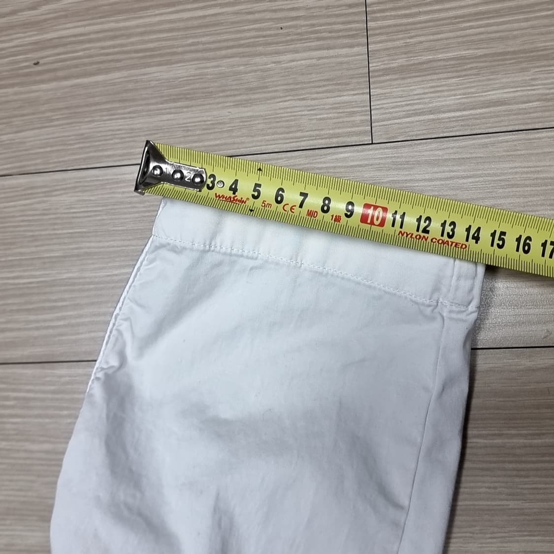 엠프리오 아르마니 화이트 면바지 여성용(64-84) 상품이미지9