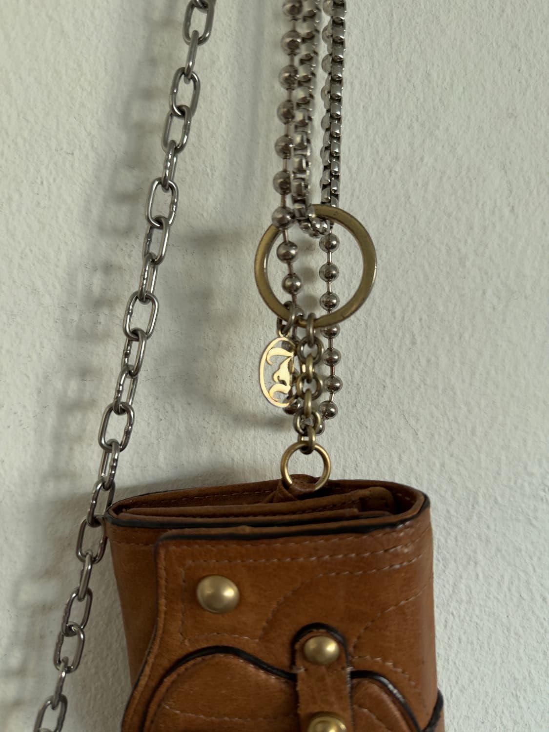 쥬시꾸뛰르 y2k 키 참 반지갑 상품이미지4