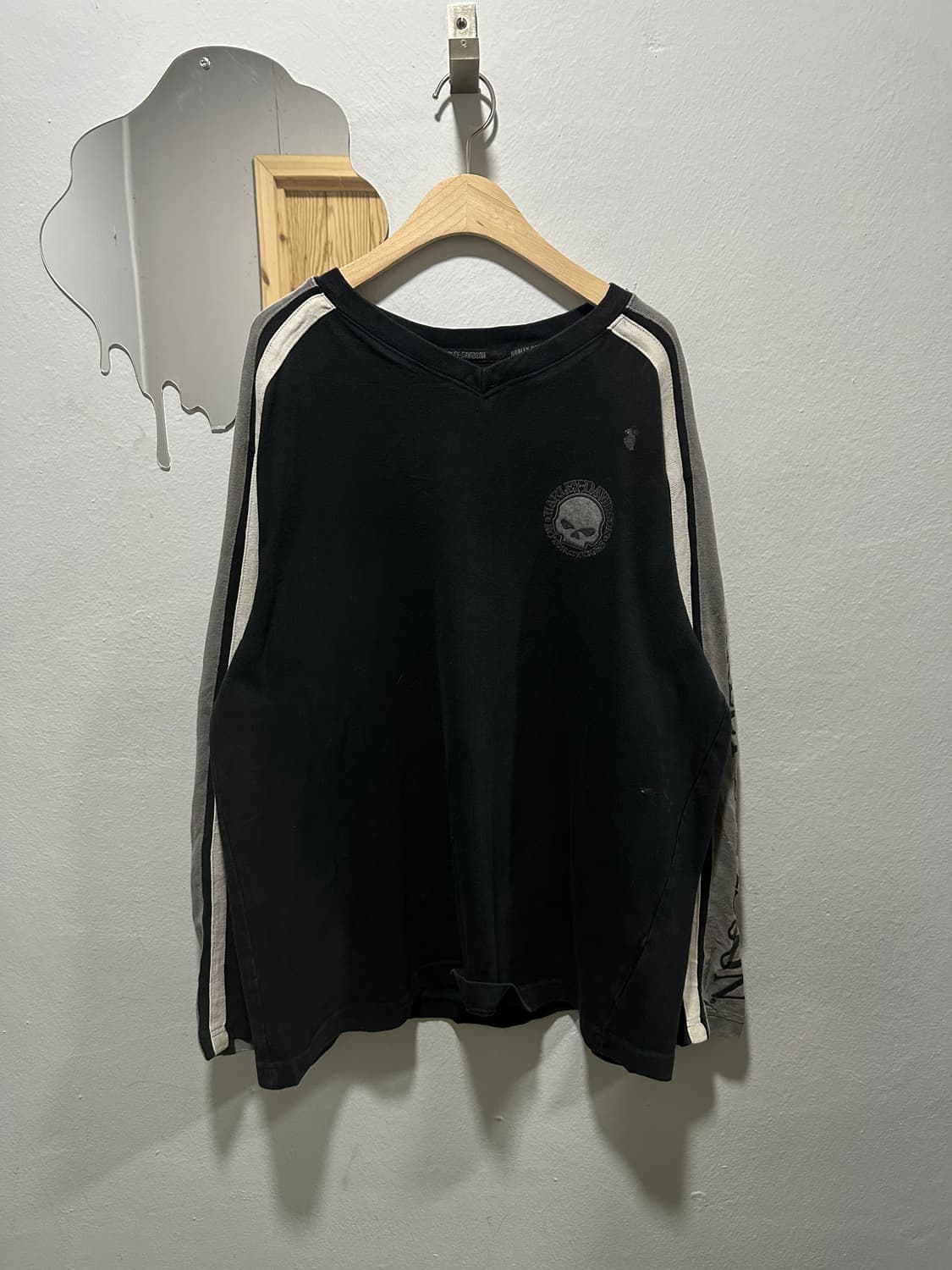 할리데이비슨 롱슬리브 긴팔티 XL 상품이미지3