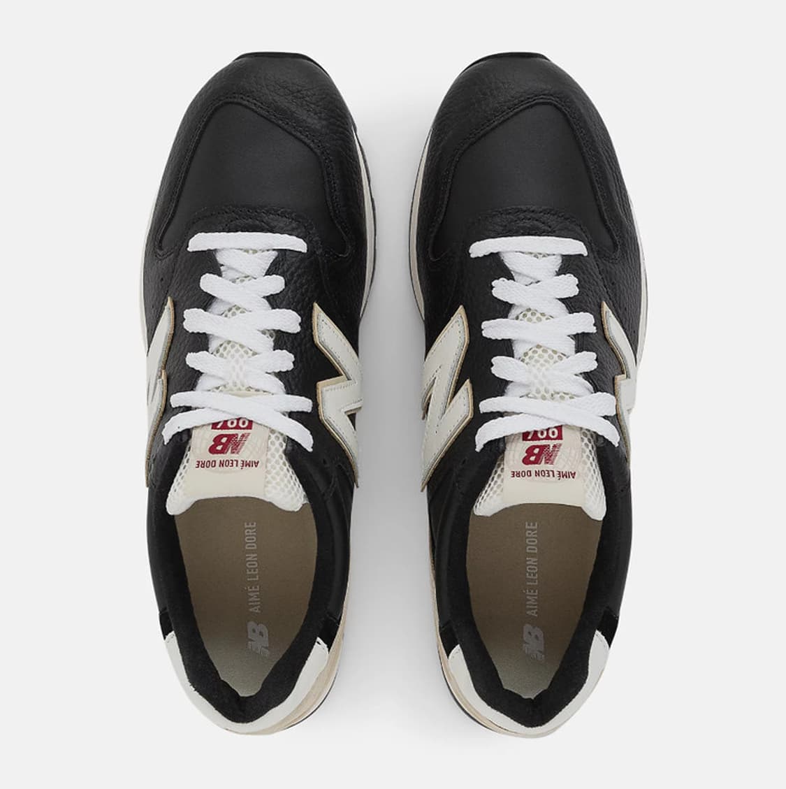 뉴발란스 x 에임레온도르 USA 996 블랙 레더 상품이미지4