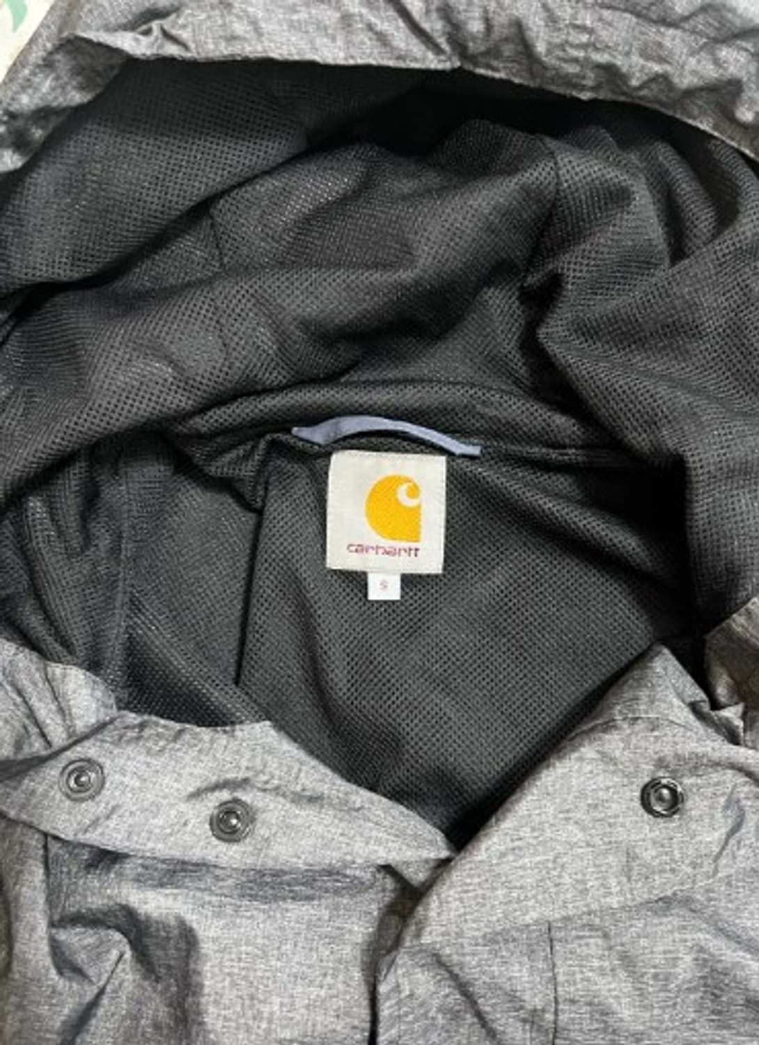 칼하트 남성 매쉬안감 바람막이 티셔츠 S 상품이미지5