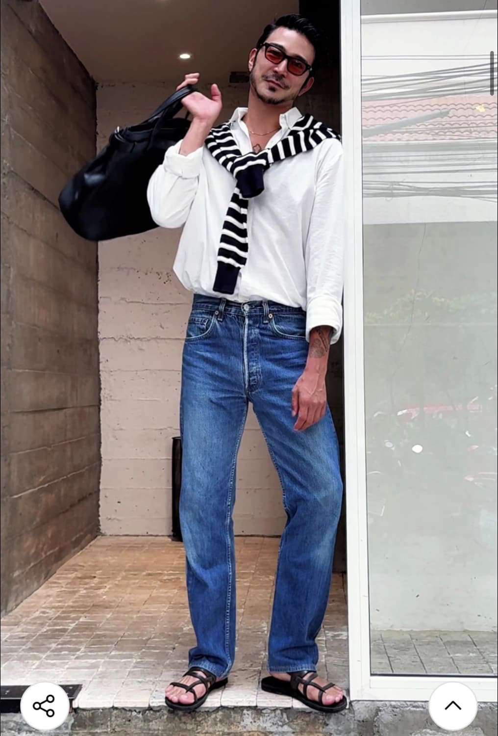 [무신사] 배드지지 쿨케이 소가죽 토트백 팝니다 상품이미지5