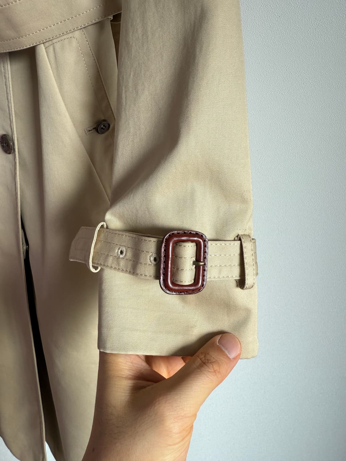 키이스(KEITH) 울 트렌치 코트 상품이미지5