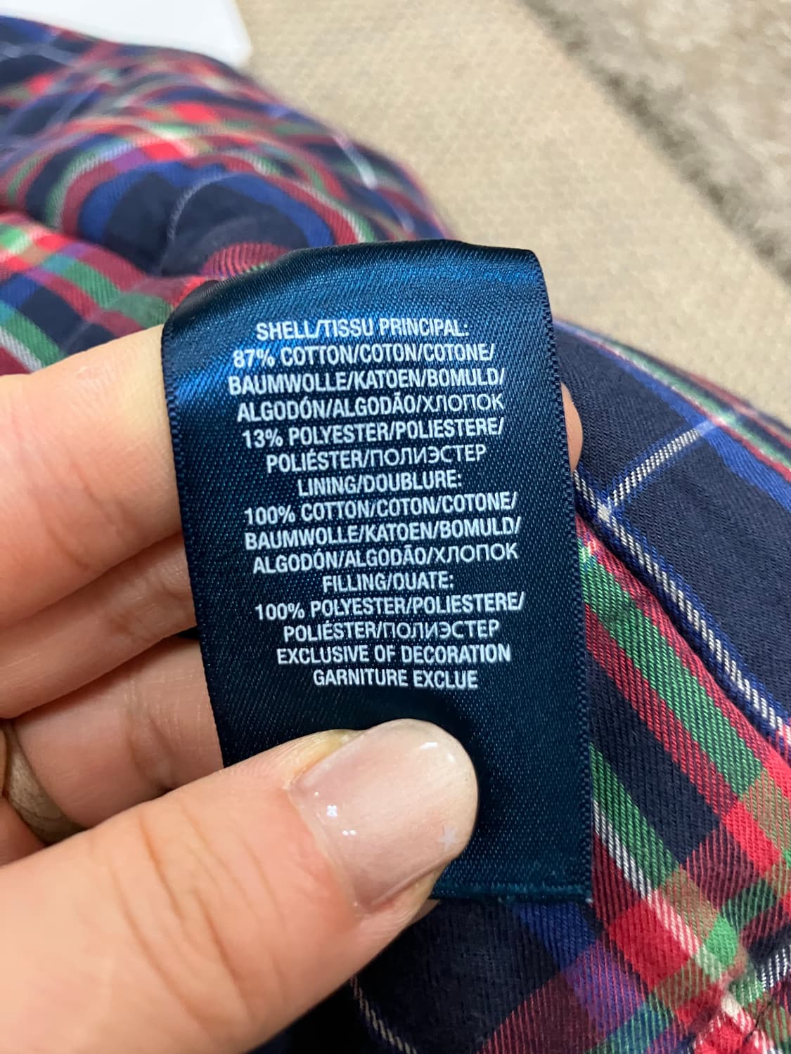 폴로 랄프로렌 네이비 키즈 패딩 조끼 S 상품이미지6