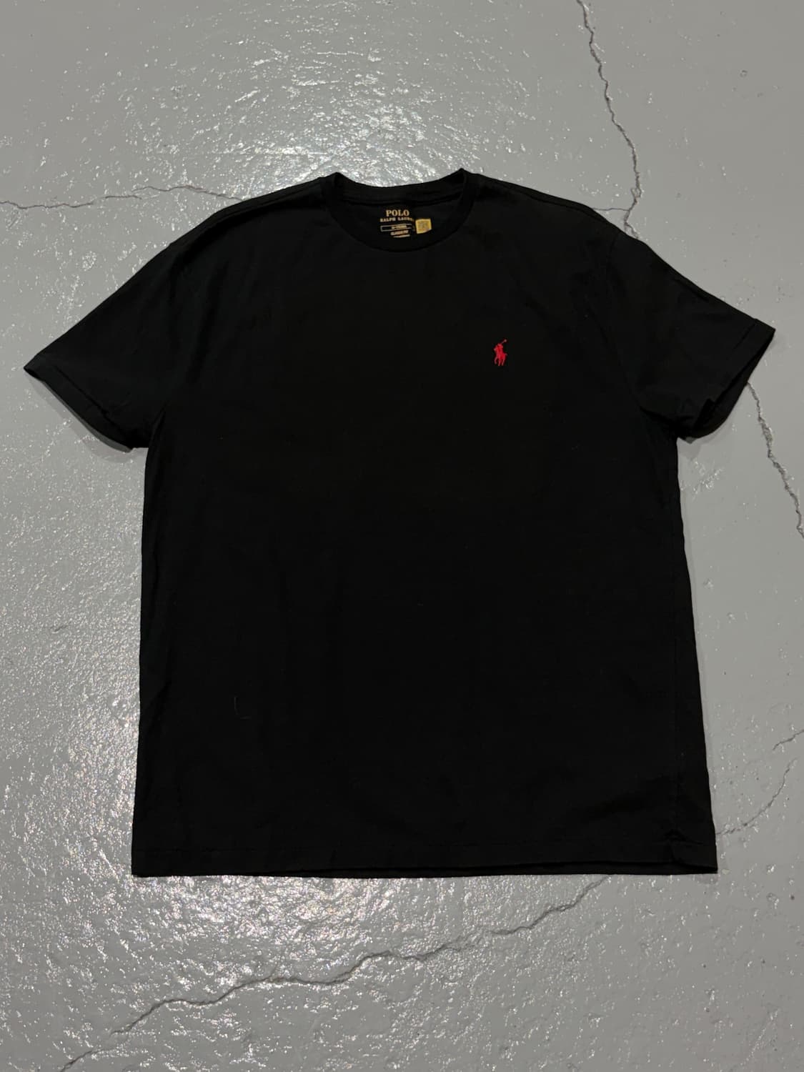 폴로 랄프로렌(Polo Ralph Lauren) 블랙 반팔 티셔츠 상품이미지1