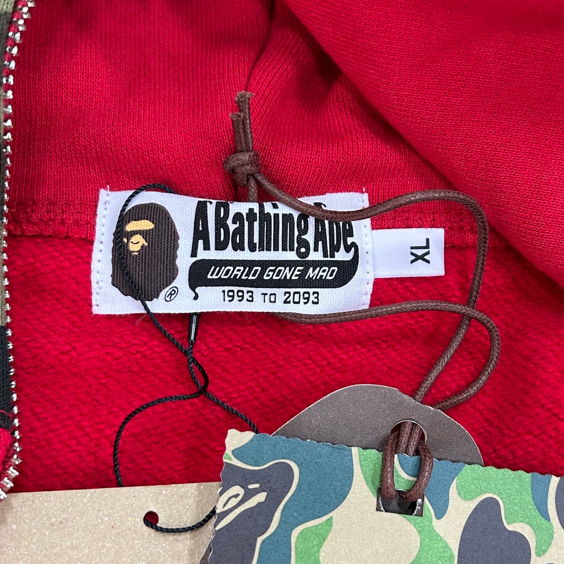 Bape X Medicom toy hoodie XL 상품이미지4