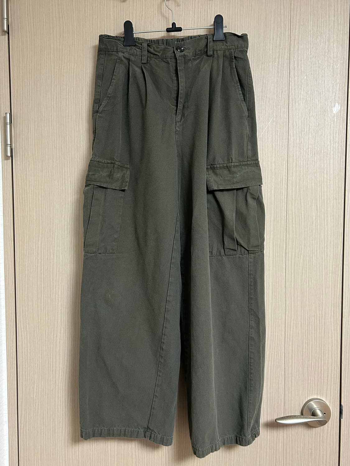 와이드 밴딩 카고 팬츠 상품이미지1