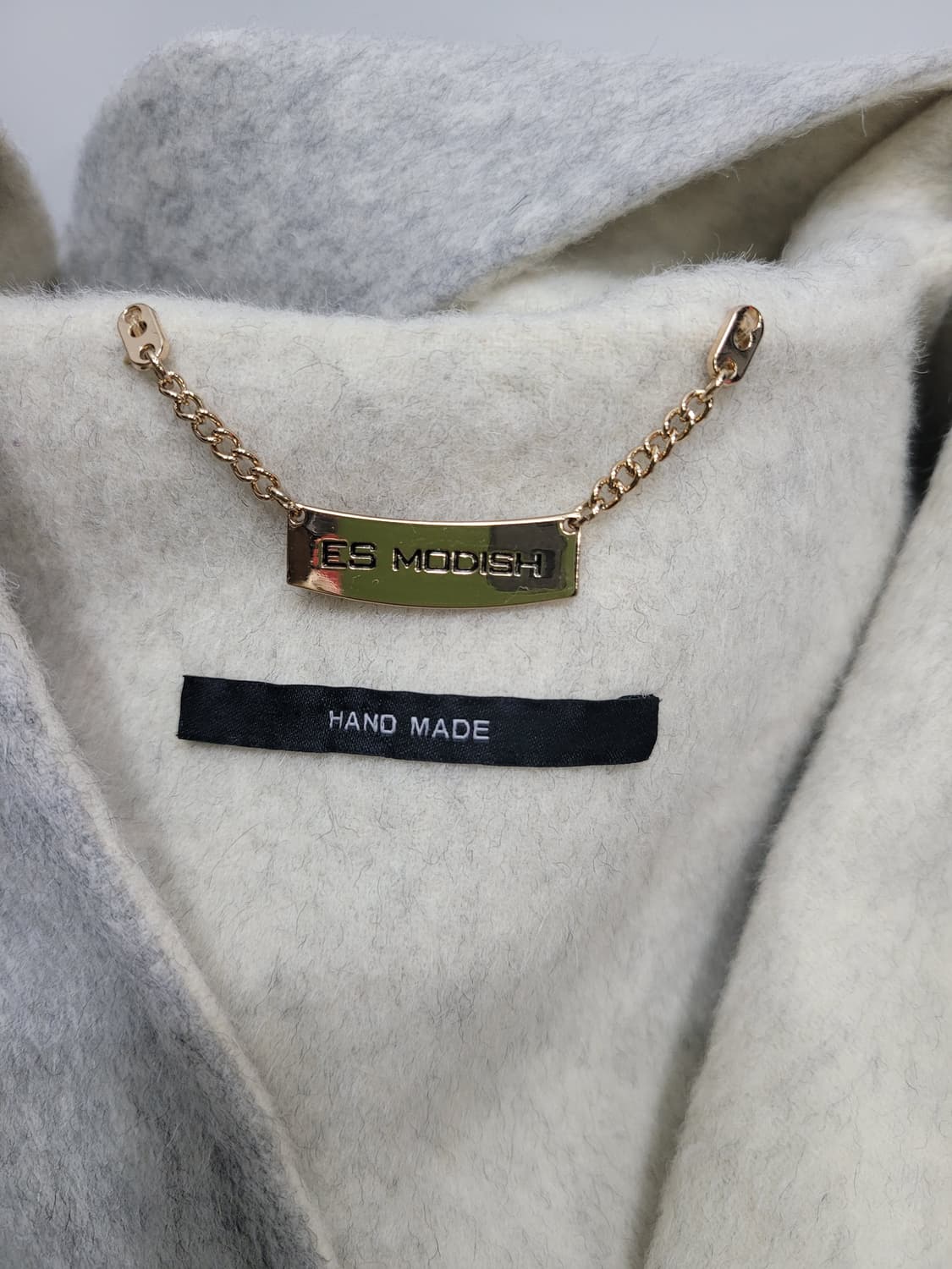 ES MODISH 핸드메이드 울 100% 빅후드 코트 / 여 FREE
 상품이미지8