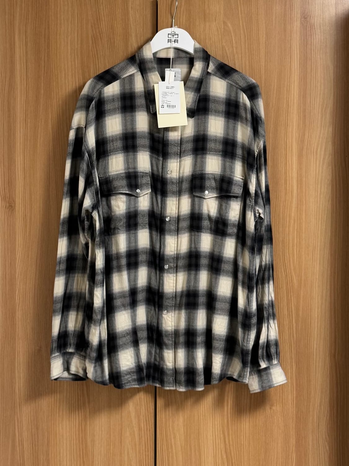 4) 폴리테루 웨스턴 셔츠 에크루 상품이미지1