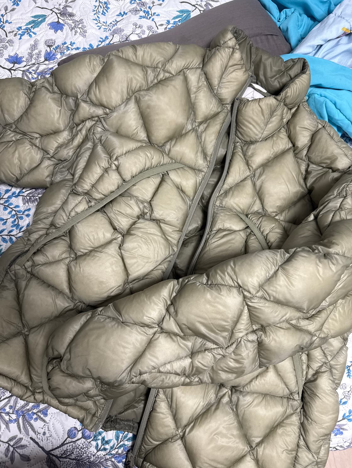 로아 패딩 그레이 m 상품이미지1