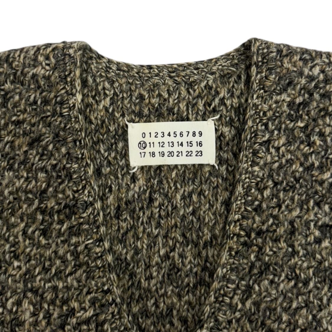 마틴 마르지엘라 06AW No.10 브이넥 슬리브리스 니트 상품이미지3