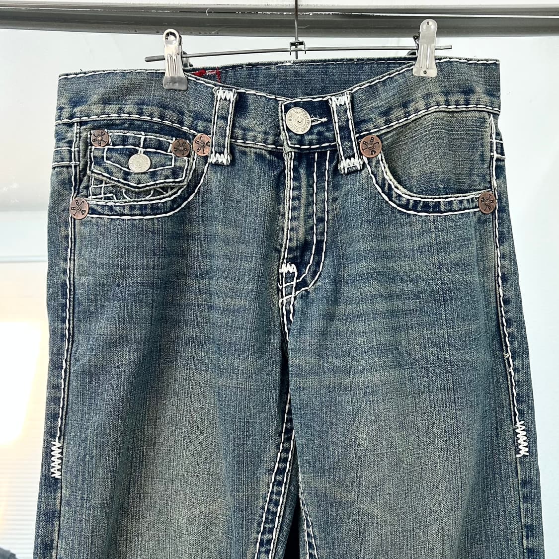 트루릴리전 월드투어 부츠컷 데님 팬츠 상품이미지6