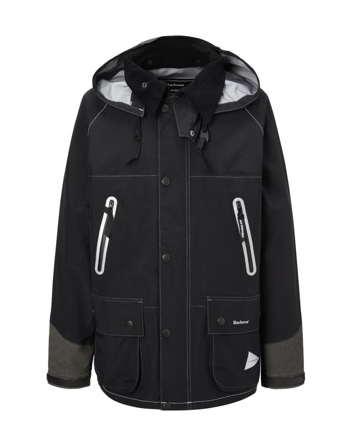 앤드원더 바버 3L 자켓 블랙 L 상품이미지2