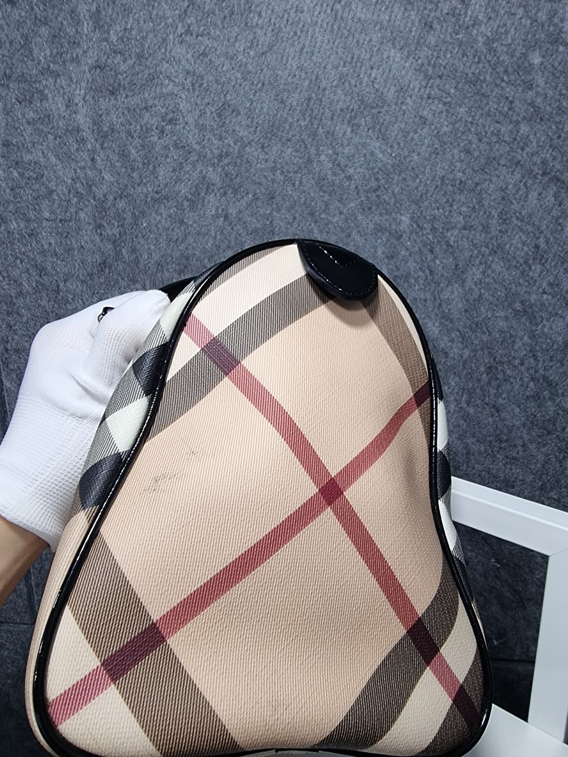 버버리 노바 체크 보스턴 백 상품이미지4