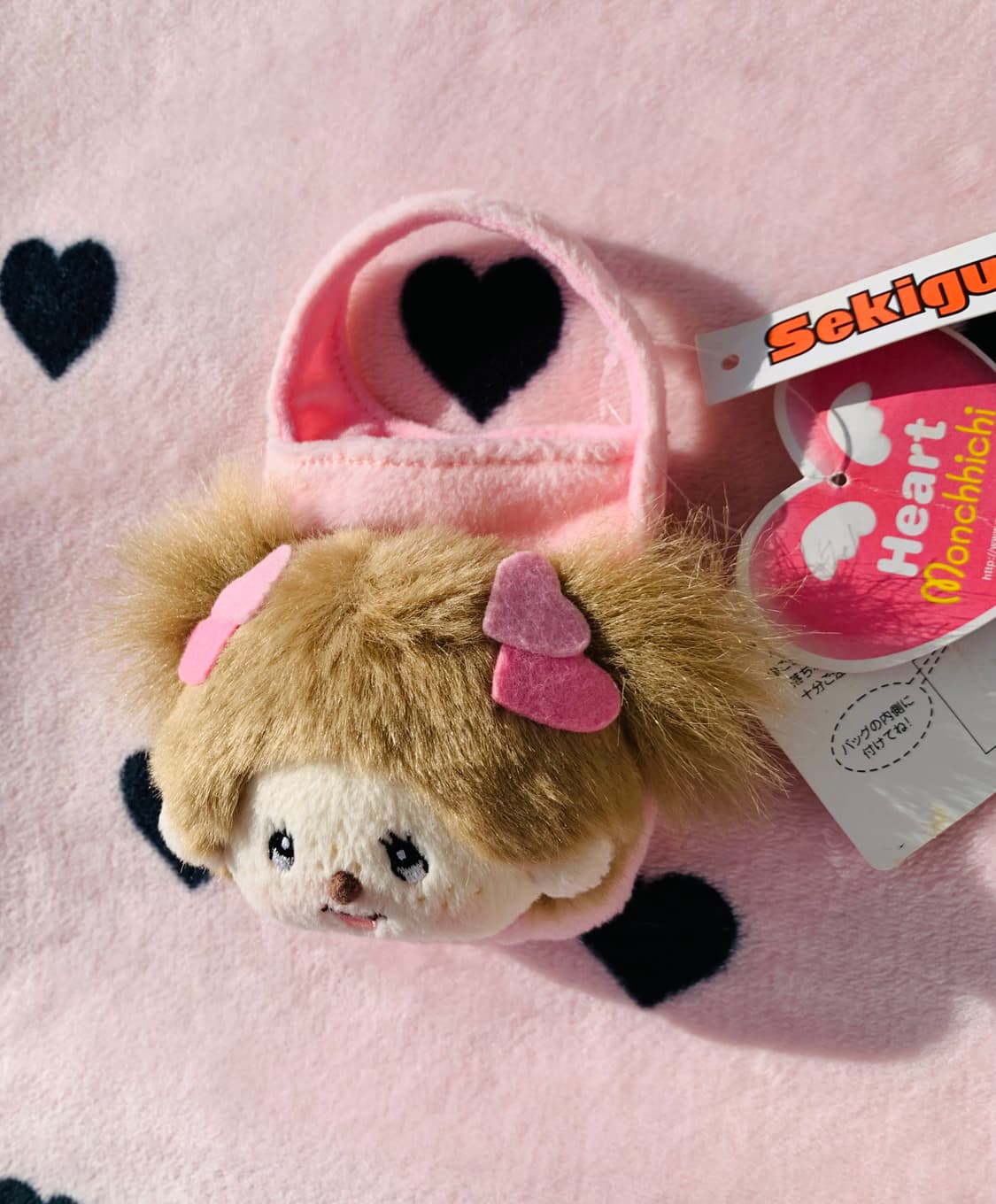 고전 몬치치 하트엔젤파우치 가방고리 키링 상품이미지4