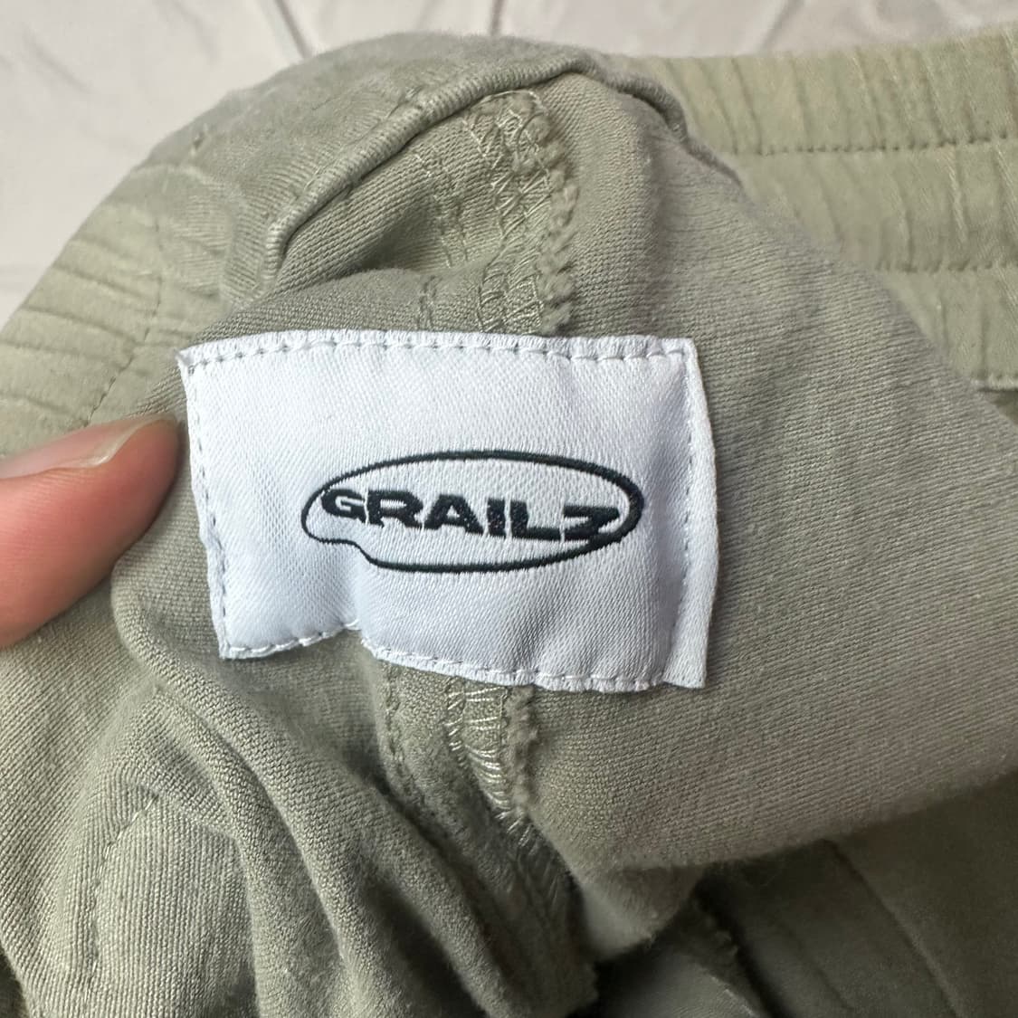 그레일즈 카키 플라이트포켓카고팬츠 3 Size 상품이미지3