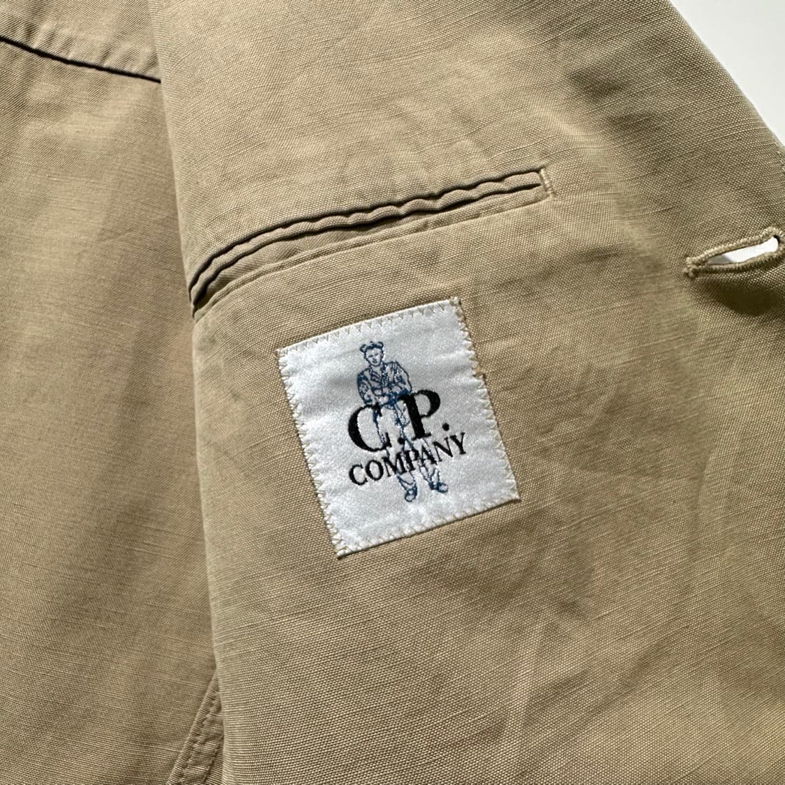 CP컴퍼니 코튼 블렌드 싱글 3B 블레이저 스포츠코트 상품이미지8