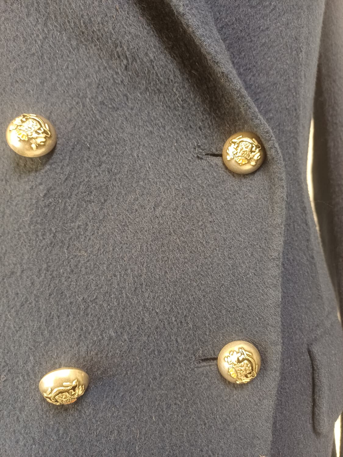 한섬 SYSTEM 앙고라 혼방 핸드메이드 코트 (44~슬림55) 상품이미지4