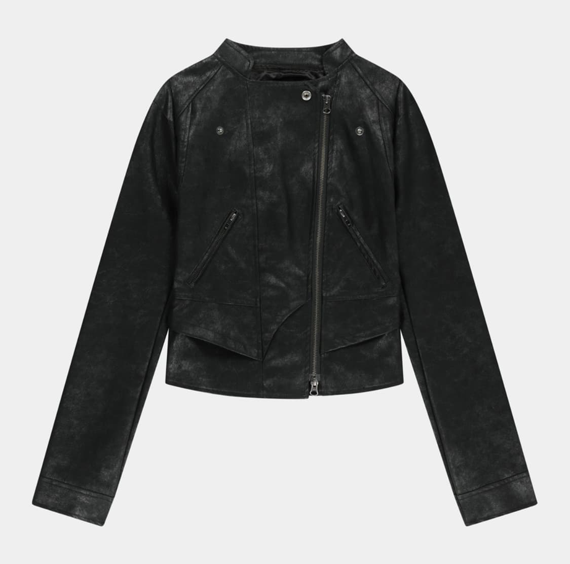 에트오소메 슬림 컷라인 레이싱 자켓 상품이미지2