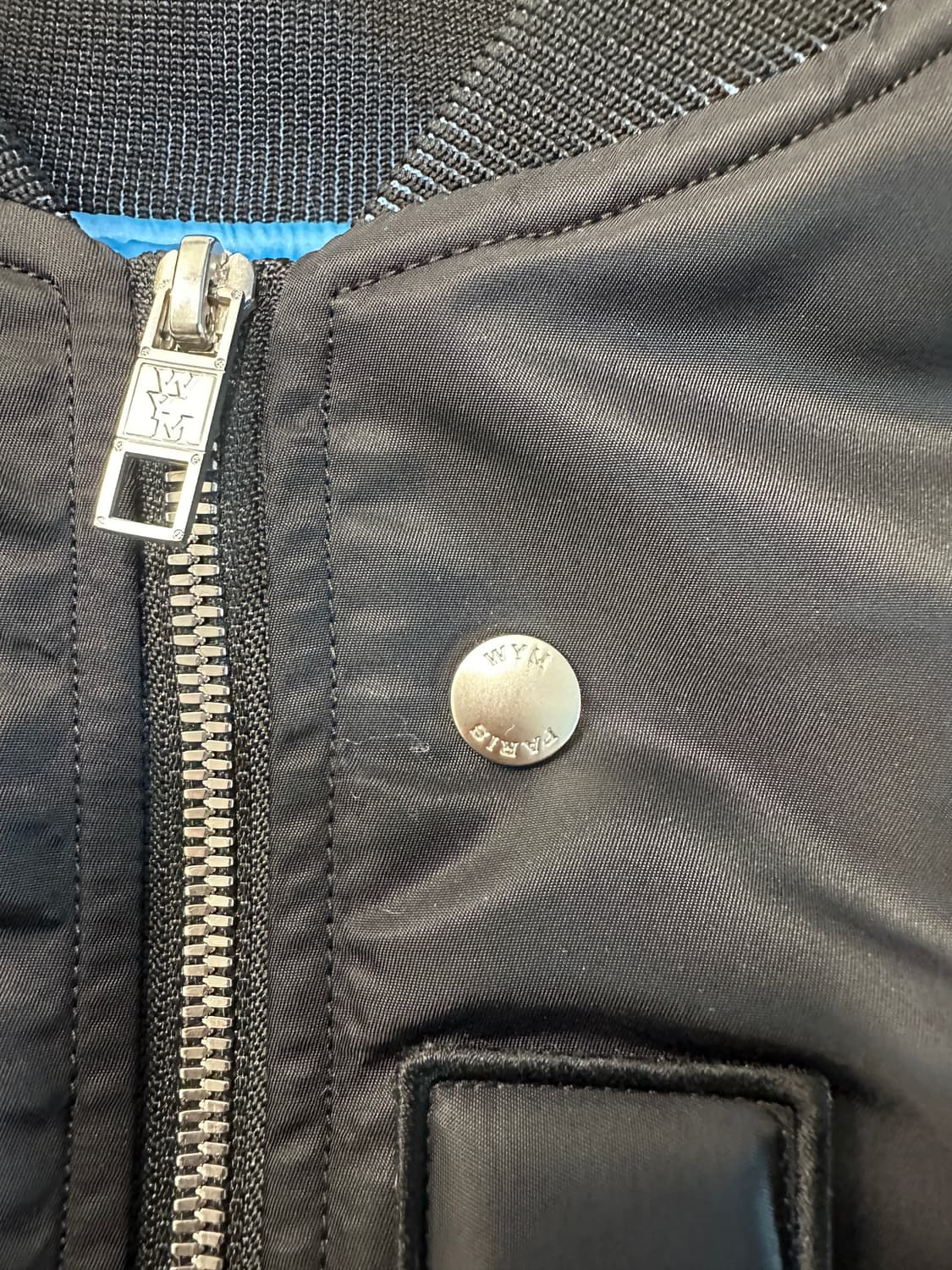 우영미 블랙 MA-1 항공점퍼 50(105) 상품이미지5