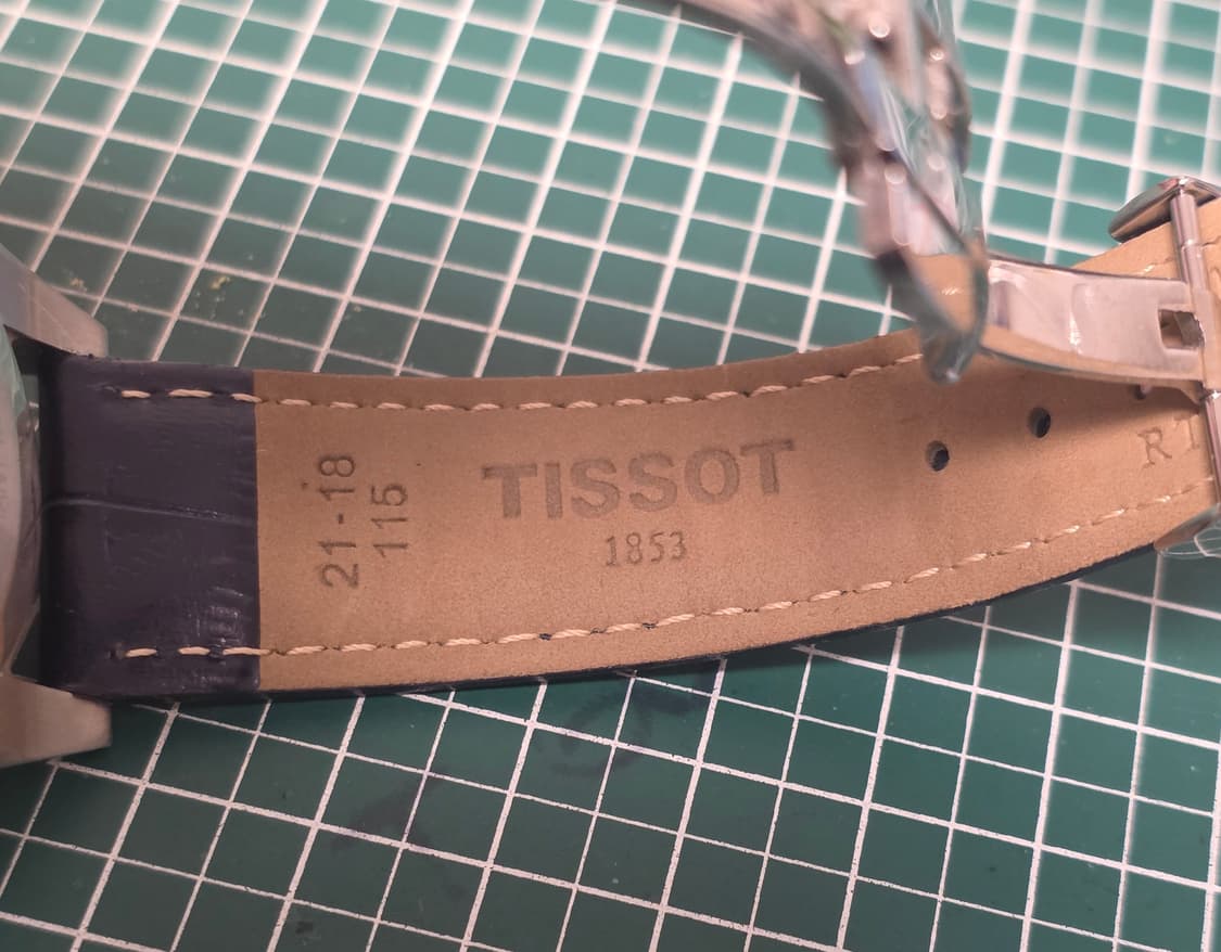 티쏘 (TISSOT) 스위스 메이드  젠틀맨 블루(풀박스+보증서) 상품이미지9