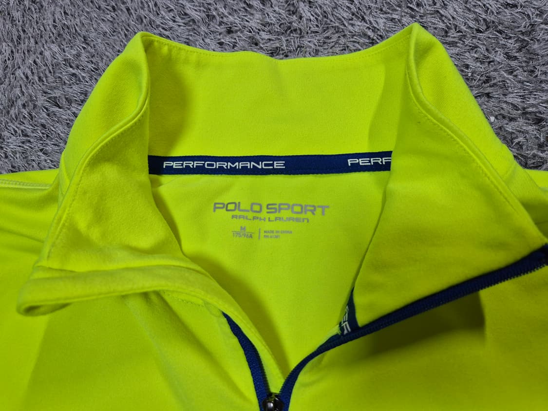폴로 랄프로렌 스포츠 남성 하프 집업티 M 상품이미지3