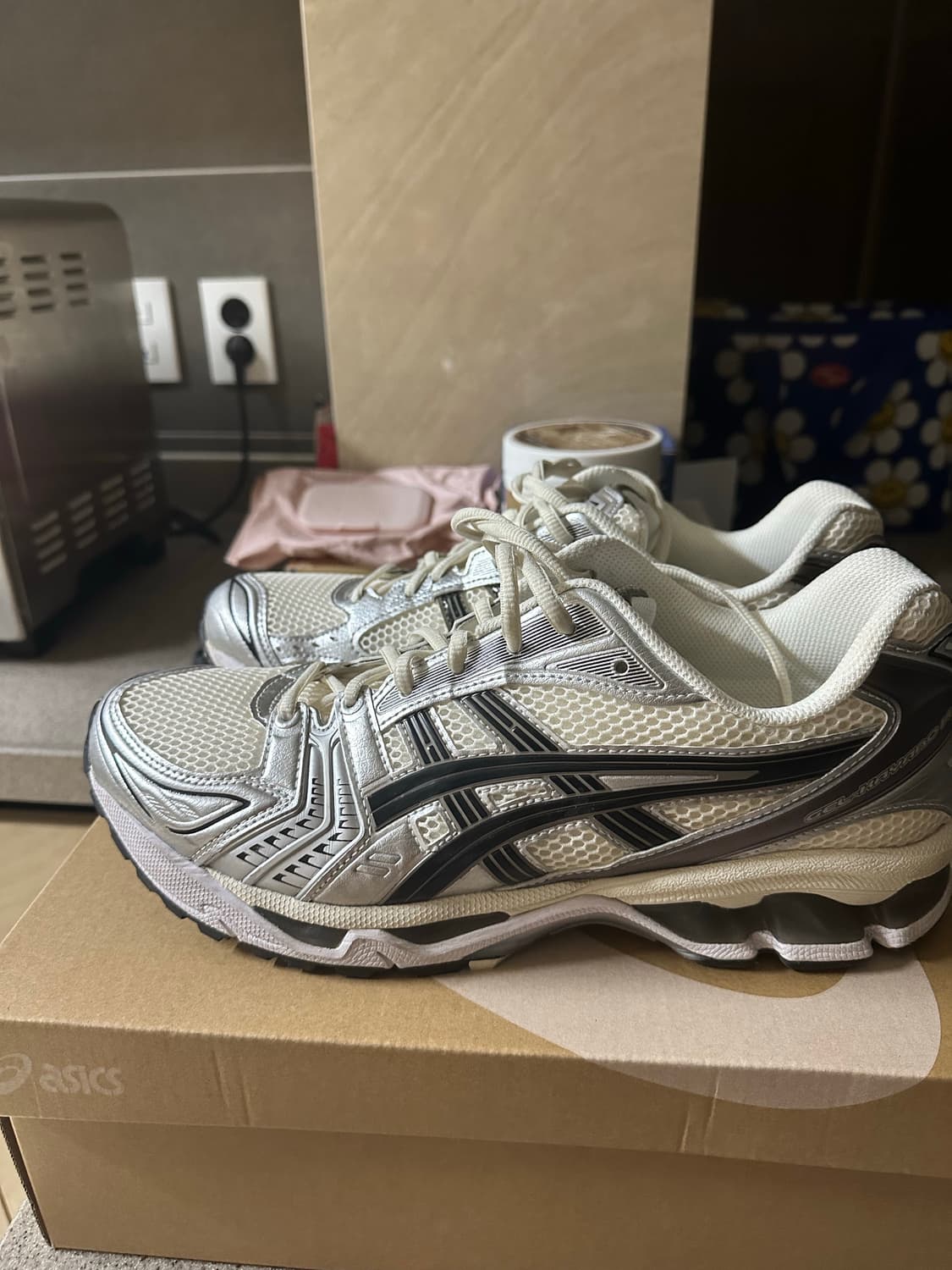 아식스젤카야노14 크림블랙 상품이미지2