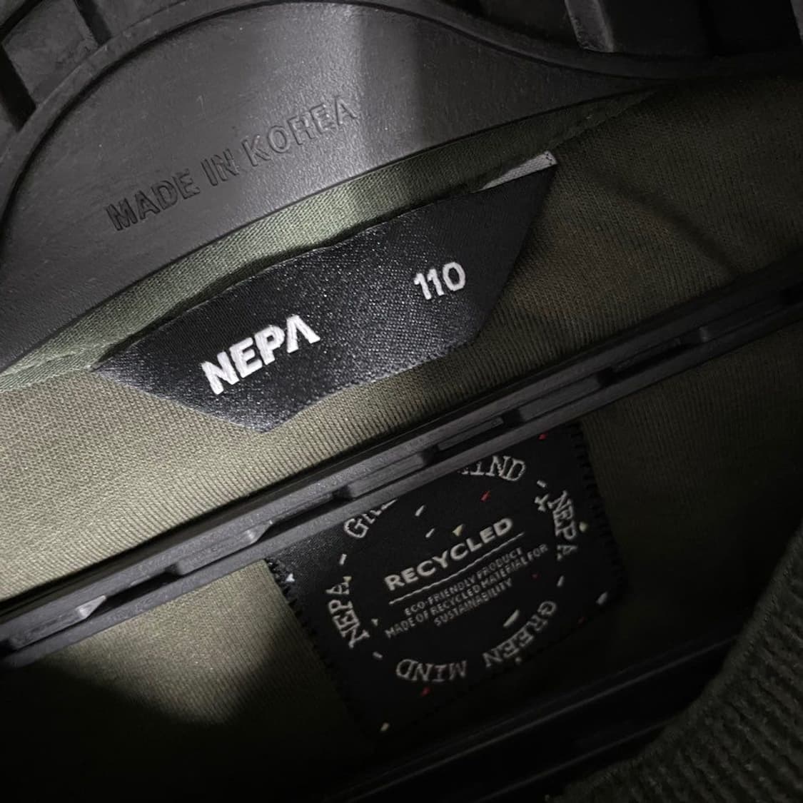 네파 기모 등산 반집업 6003 상품이미지5