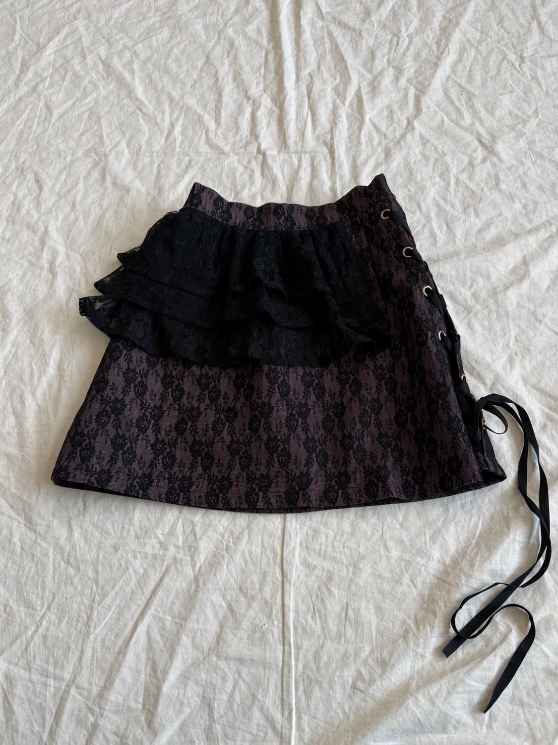 로지타 고스로리 지뢰계 고딕 오리엔탈 미니스커트 상품이미지1