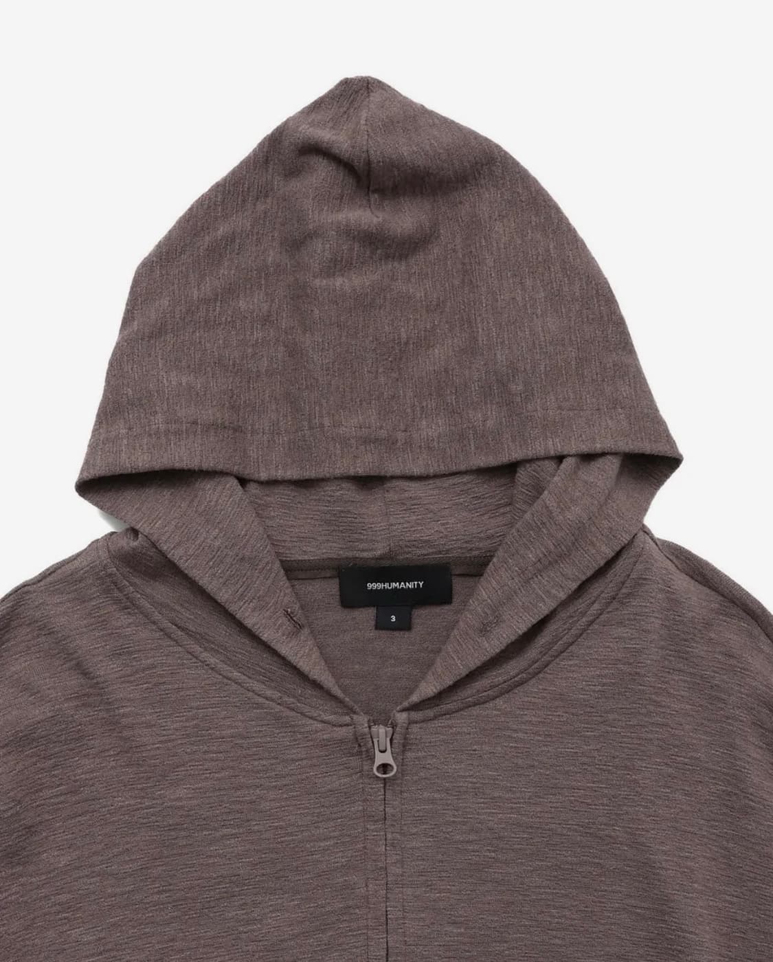 999휴머니티 Slub Wool Hooded Zip Up 2사이즈 상품이미지2