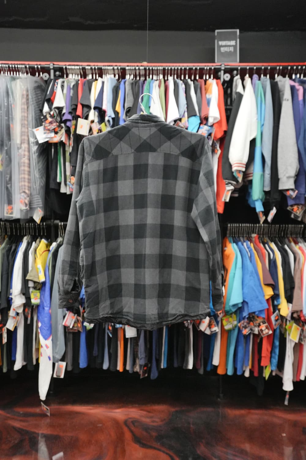 2024년 빈티지 할리 데이비슨 체크 플란넬 셔츠 상품이미지6