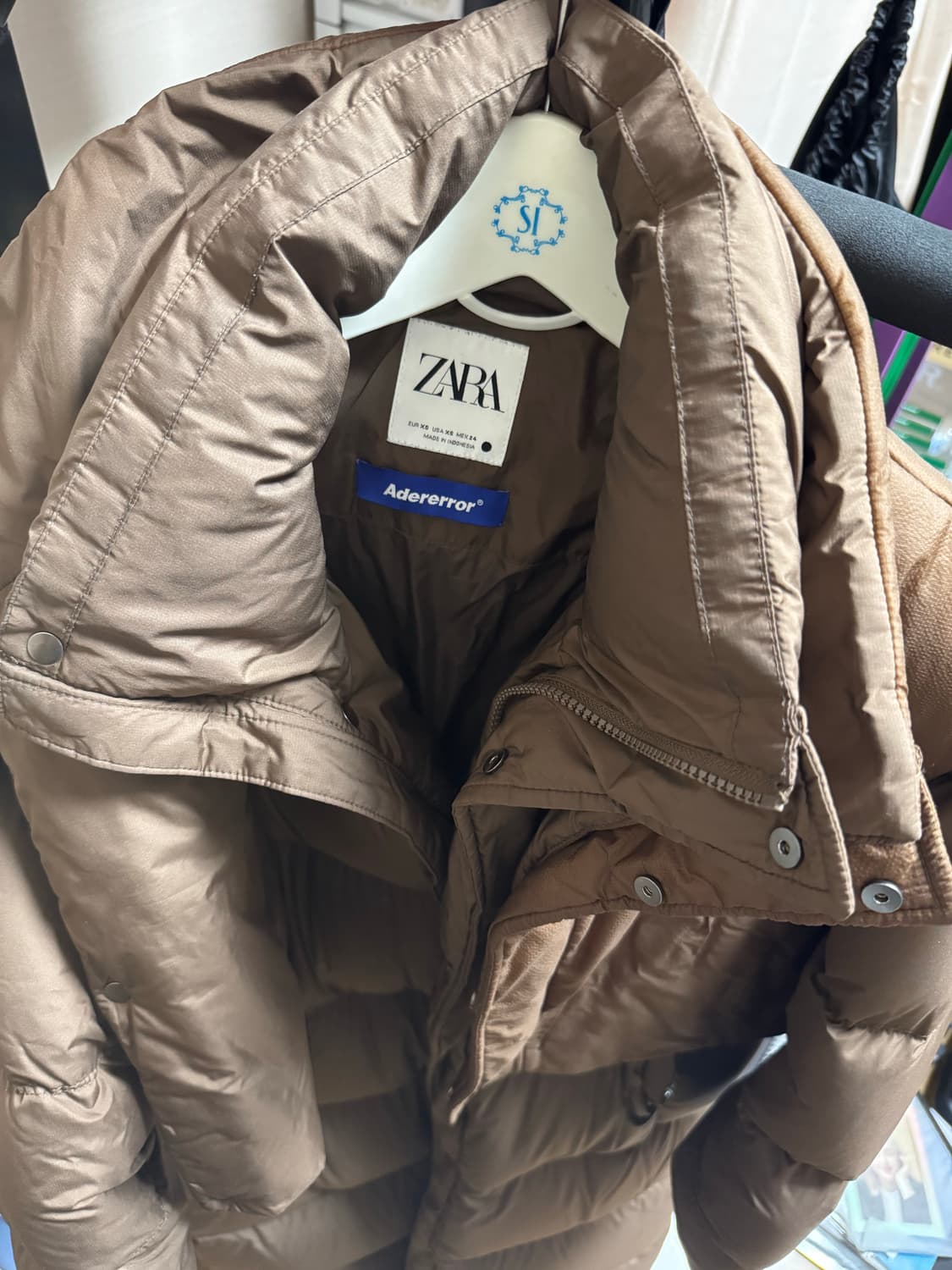 자라 아더에러 롱패딩 상품이미지3