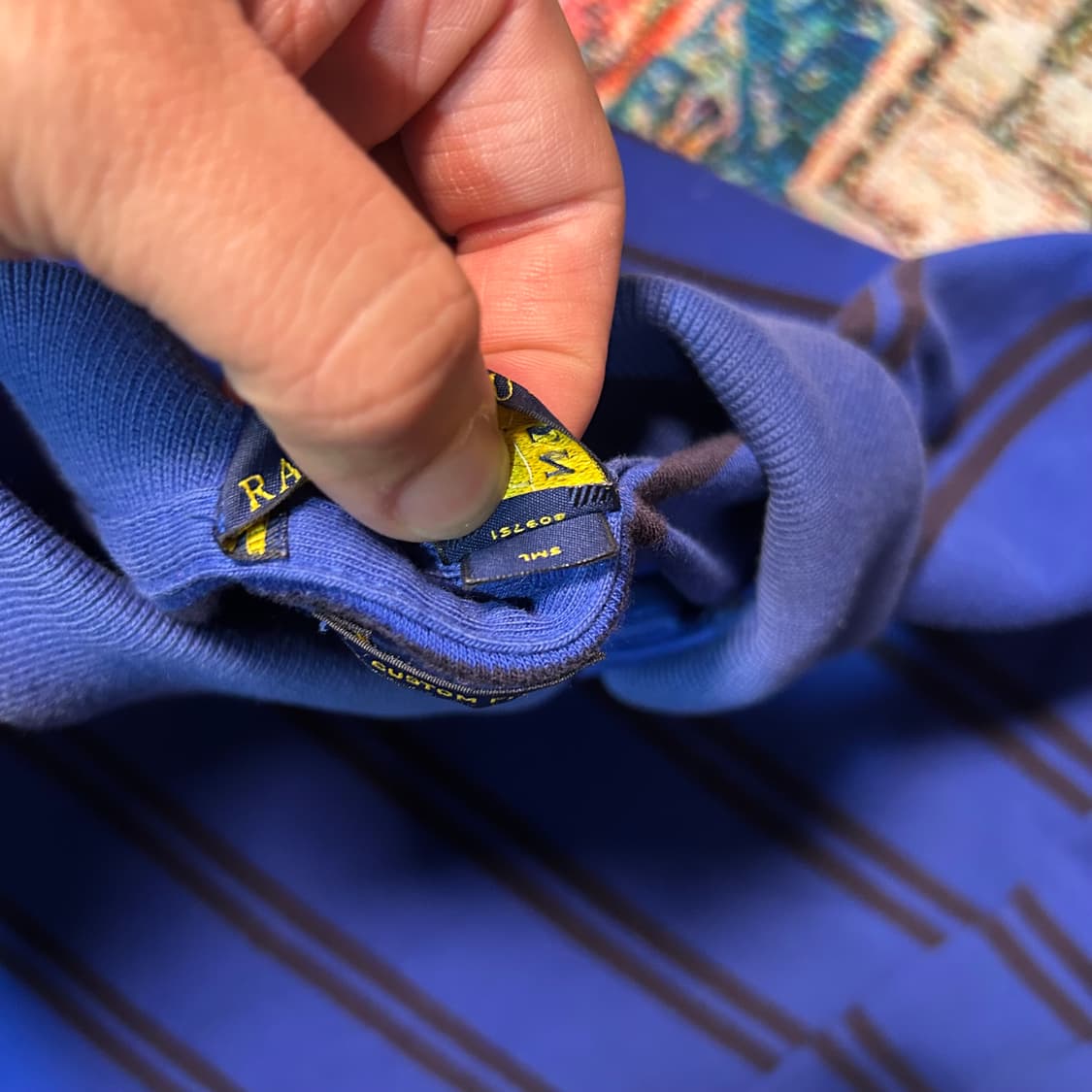 [M] 폴로 랄프로렌 스트라이프 카라티 상품이미지6