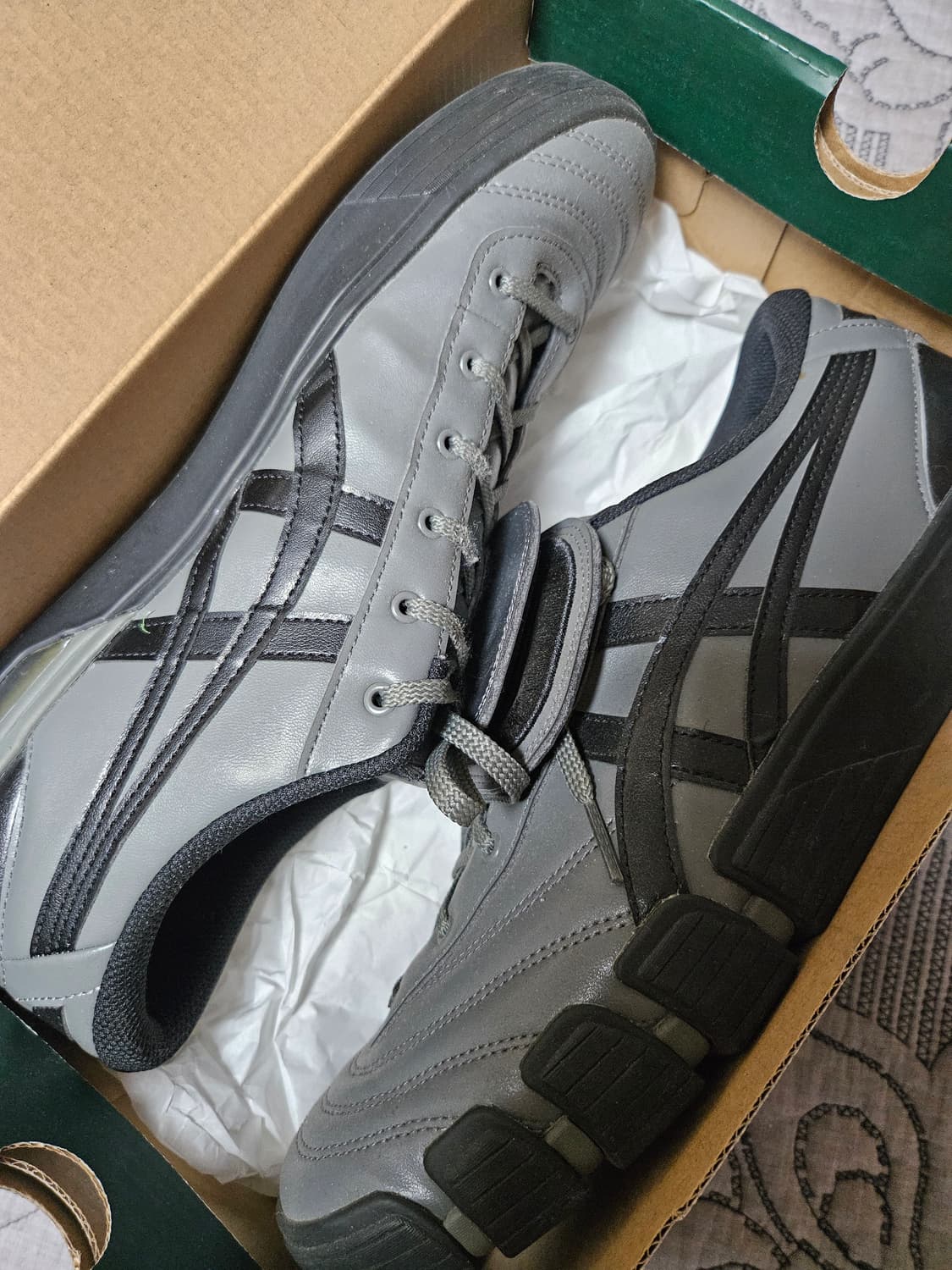 [290] 아식스 x OTTO 958 젤-플렉스키 958 건메탈 블랙 상품이미지1