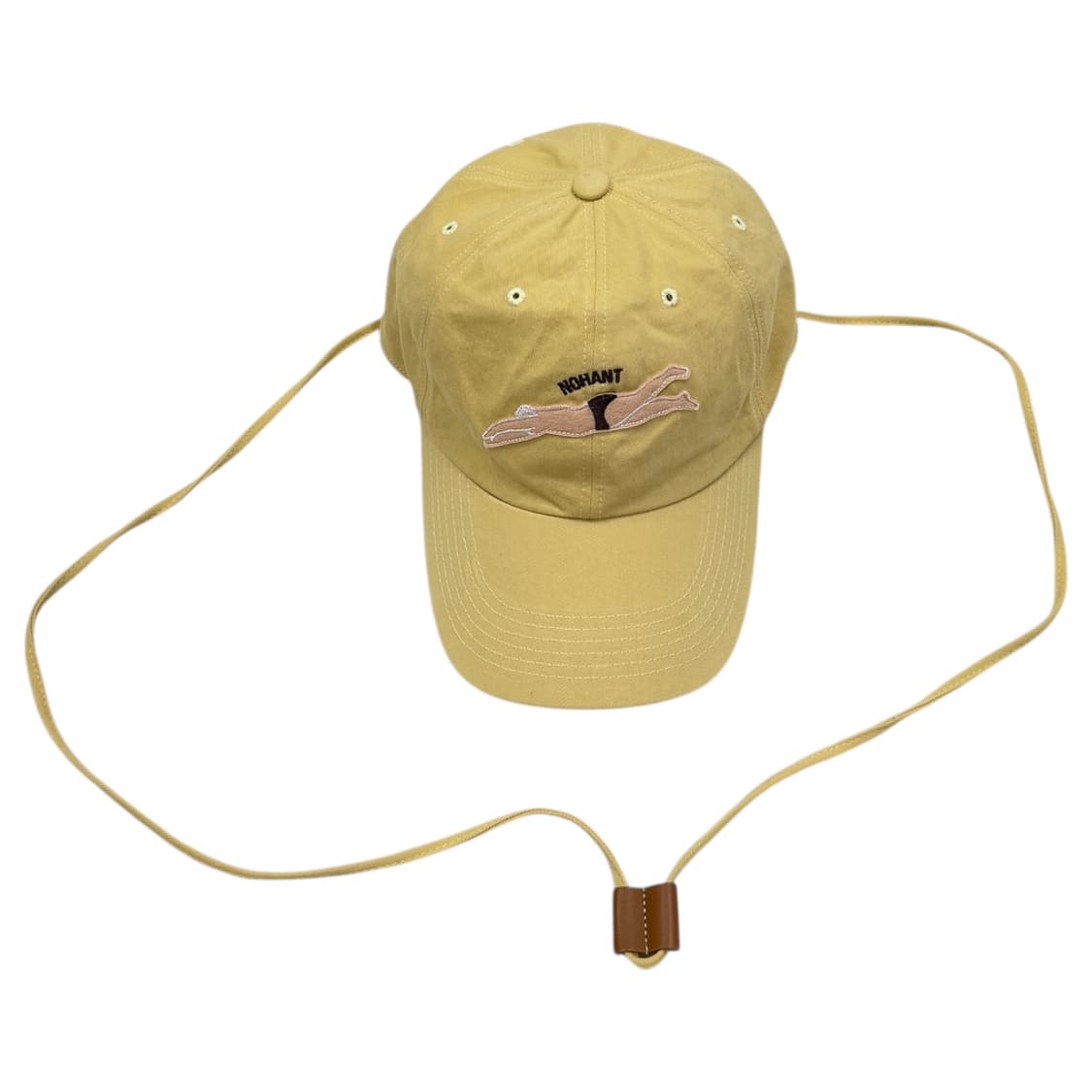 노앙 스위밍 스트링 볼캡 모자 옐로우 상품이미지1