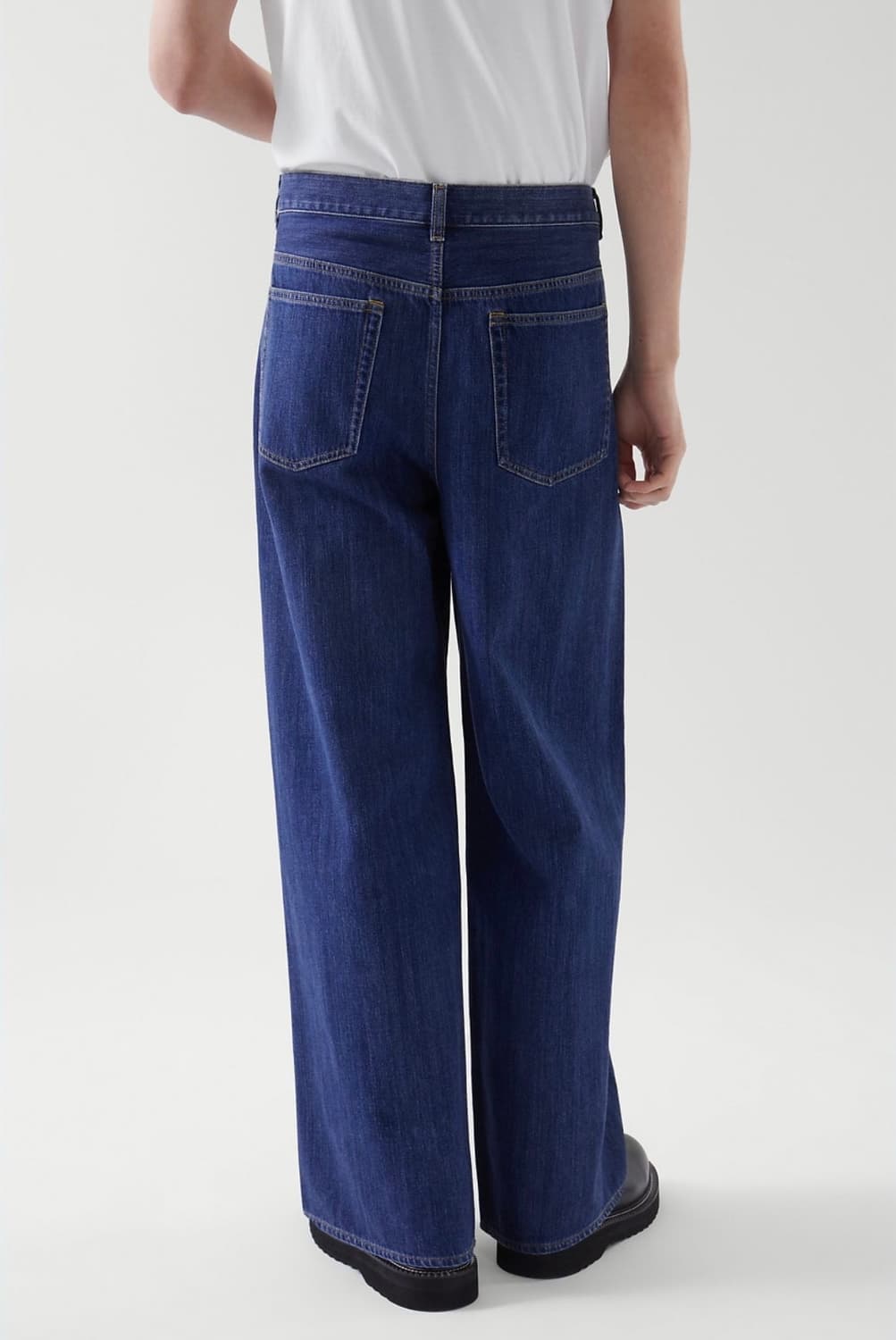 코스 릴랙스드 와이드 레그 진 데님 팬츠 바지 상품이미지2