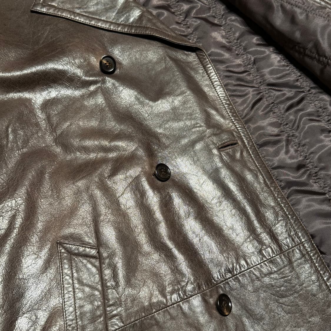 빈티지 램스킨 피 코트 105 양가죽 자켓 상품이미지3