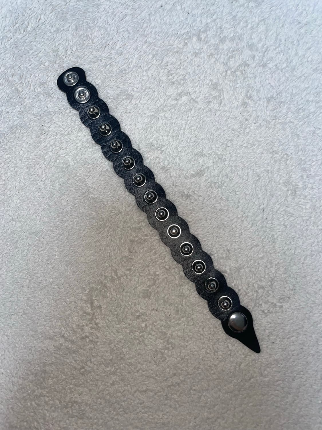 Punk black stud bracelet 펑크 스터드 팔찌 상품이미지2