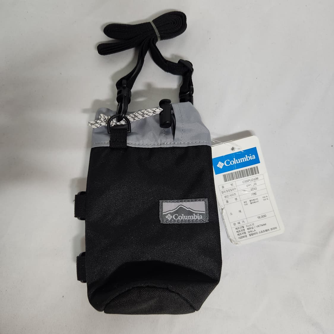 H542 새제품 컬럼비아 물병 파우치 크로스백 가방 상품이미지1