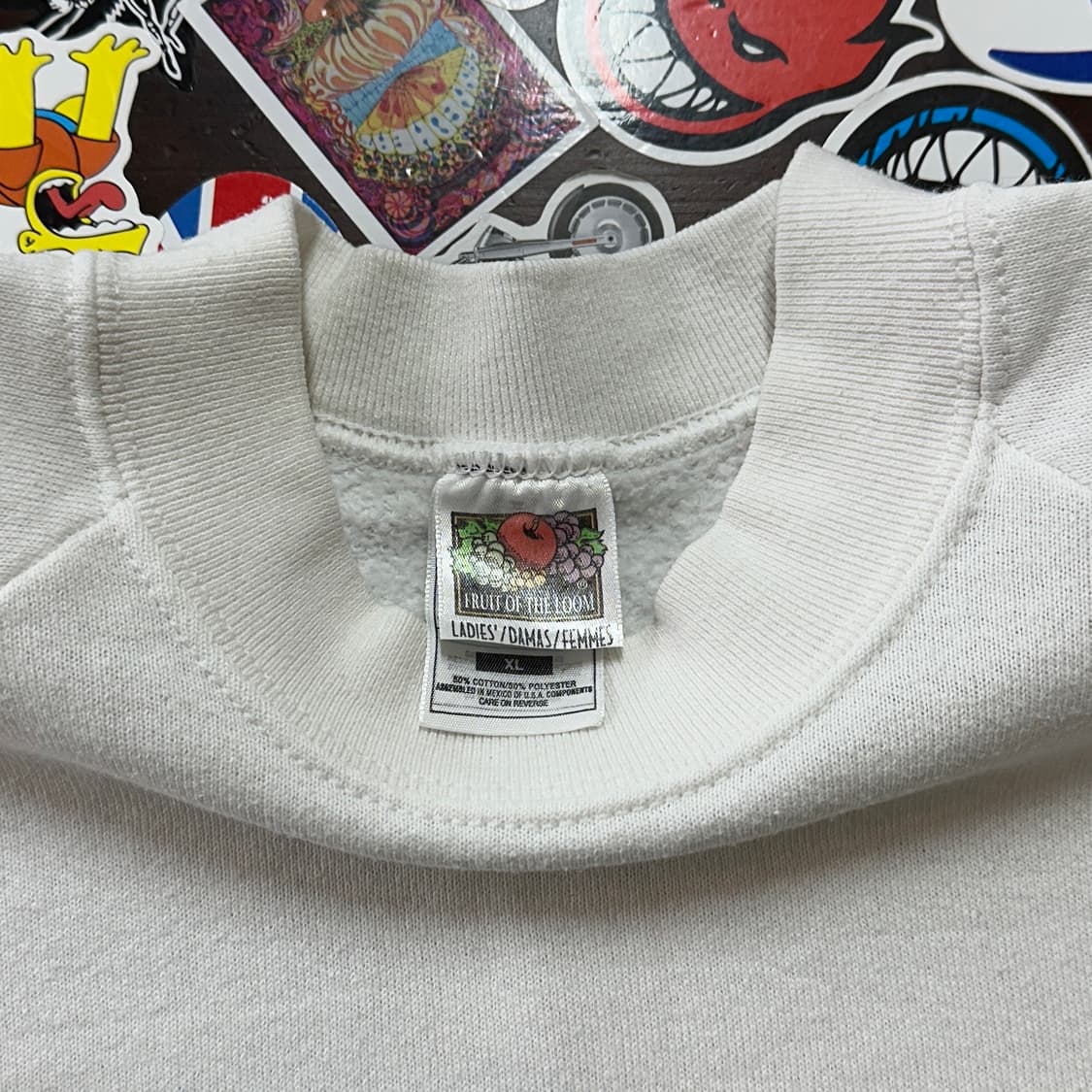 90s FOTL Fishing Crocodile 빈티지 스웻셔츠 XL 상품이미지5