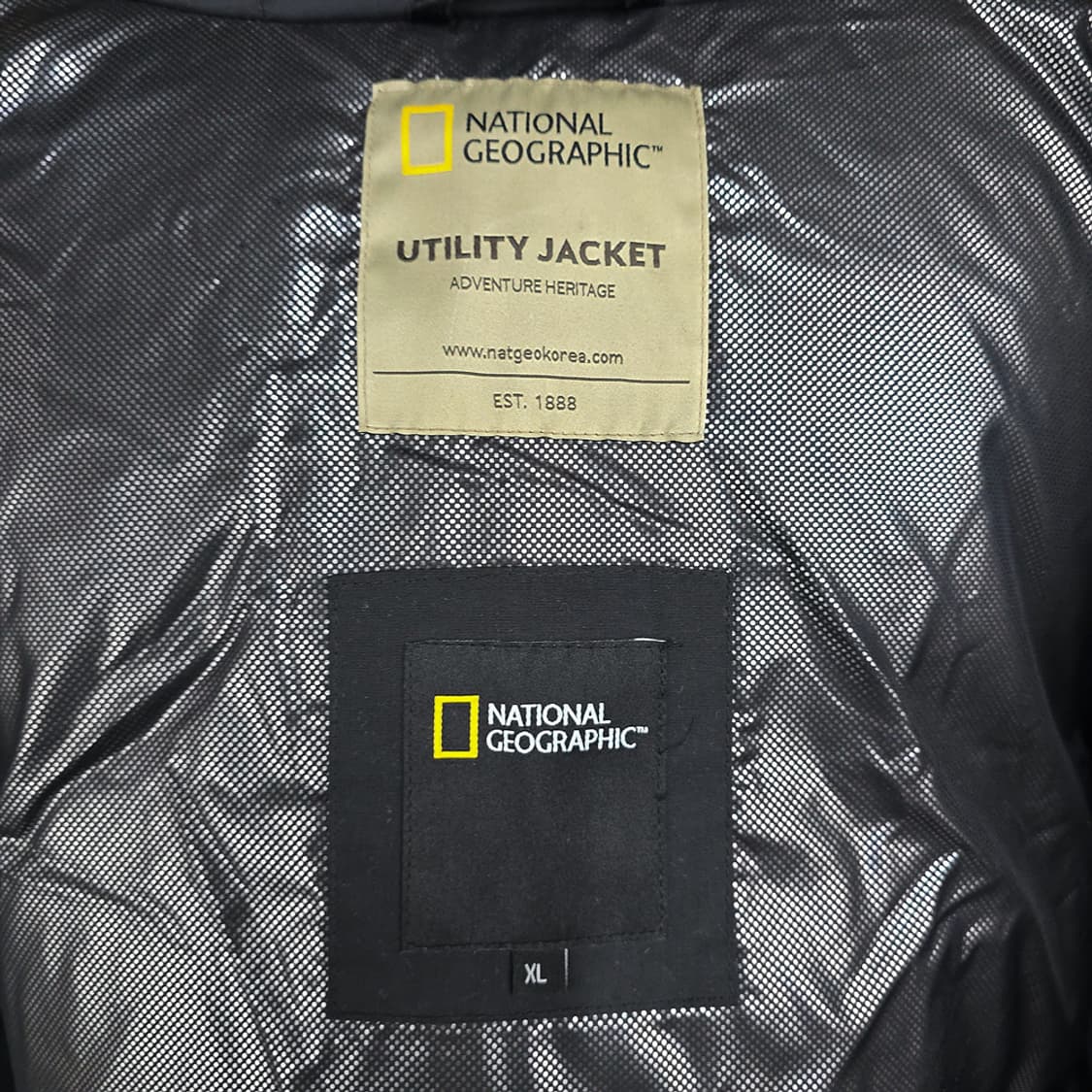 내셔널지오그래픽 유틸리티 구스다운 롱패딩 XL 상품이미지8