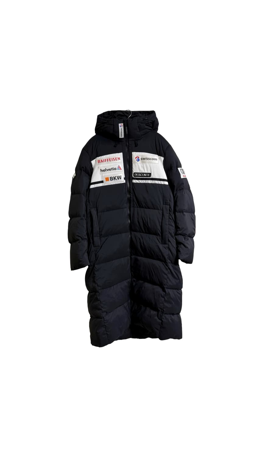 데상트 스위스 스키팀 아우디 롱패딩 상품이미지1