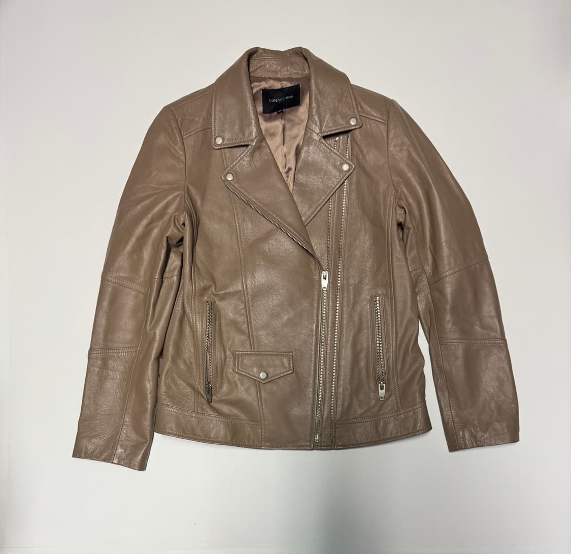 여성 루나코어스 이태리 리얼 천연 양가죽 자켓 55 상품이미지1