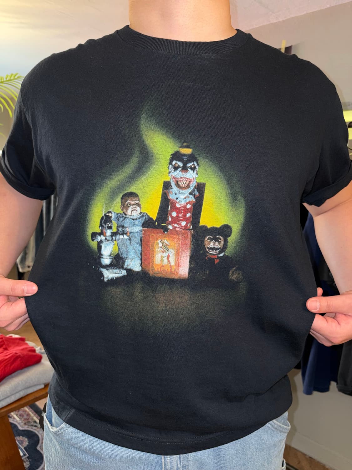 00‘s Demonic Toys movie print promo T-sh 상품이미지4